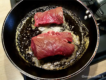 Recette Onglet de bœuf aux échalotes 