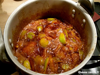 Recette Confit de figues 