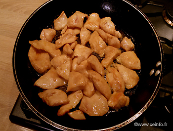 Recette Poulet à la cannelle 