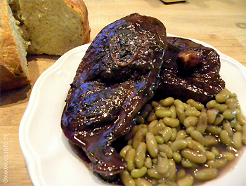 Recette Tranches de gigot d'agneau caramélisées au vinaigre balsamique 