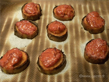 Recette Toasts à la soubressade fraîche 