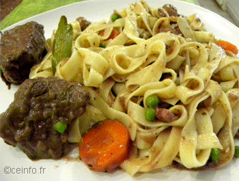 Recette Boeuf bourguignon cuisson traditionnelle [facile] 