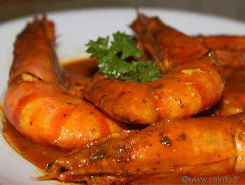 Recette Sauce américaine pour gambas 