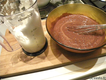 Recette Mousse au chocolat 