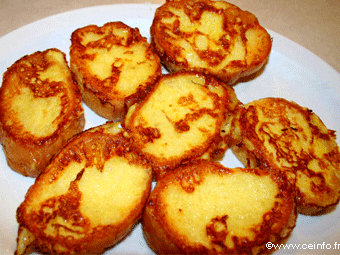 Recette Pain perdu 