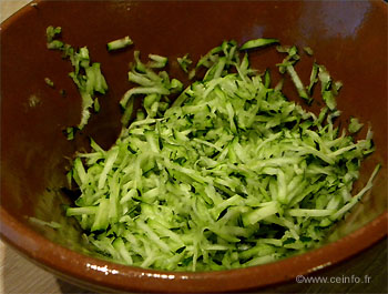 Recette Beignet de courgette 