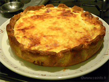 Recette Quiche au saumon frais 