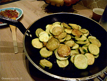 Recette Tarte aux courgettes 