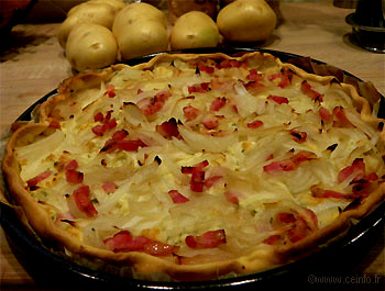 Recette Tarte aux oignons doux des Cévennes 