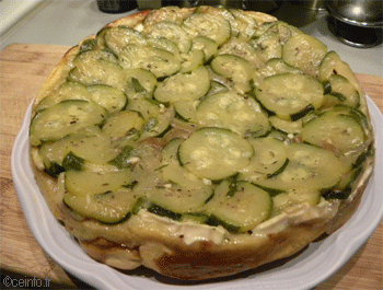 Recette Tarte tatin aux courgettes - Recette [Facile] 