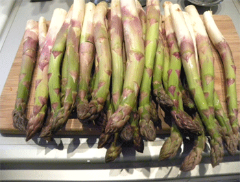 Recette Asperges en vinaigrette - Recette facile 