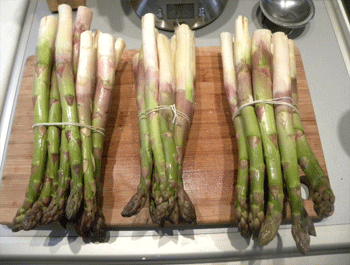 Recette Asperges en vinaigrette - Recette facile 