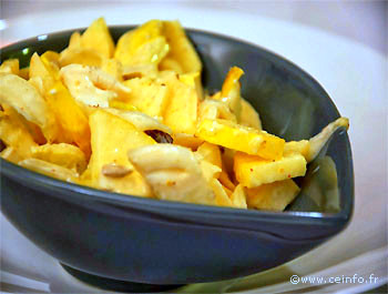 Recette Salade endives, poulet et ananas 