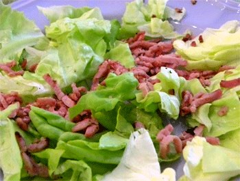 Recette Salade au chèvre chaud [Recette facile] 