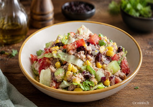 Salade Mexicaine tout en fraîcheur Recette Salade Mexicaine tout en fraîcheur