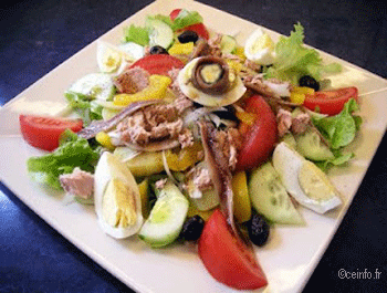 Recette Salade Niçoise - La vraie recette 