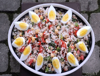 Recette Salade de riz - Recette [facile] 