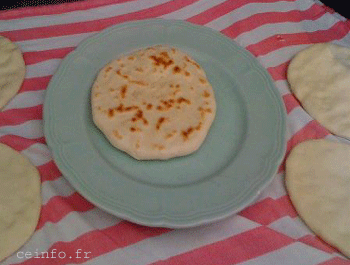 Recette Pain pita - Pain Libanais [Recette facile] 