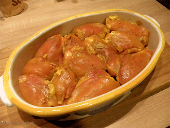 Recette Tajine de poulet aux olives et citron confit 