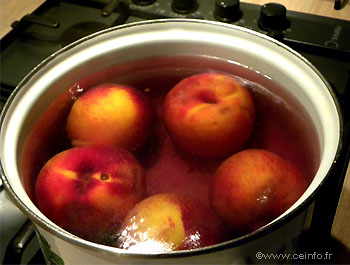 Recette Confiture de pêches 