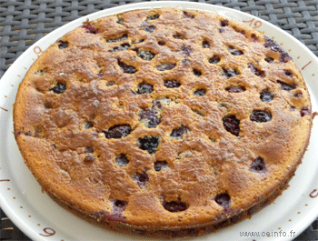 Recette Clafoutis aux mûres 