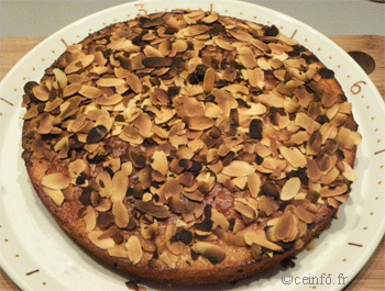 Recette Gâteau au yaourt et aux amandes [Recette facile] 