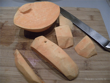 Recette Gâteau fondant à la patate douce 