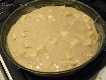 Recette Gâteau tatin aux pommes caramélisées et yaourt 