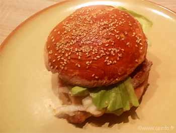 Recette Pain à hamburger 