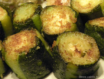 Recette Bûches de courgettes poêlées [Recette light] 