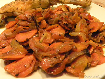 Recette Carottes sautées 