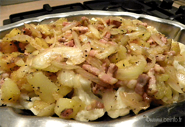 Recette Gratin de chou-fleur à la Savoyarde 