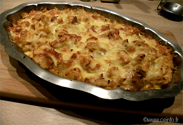 Recette Gratin de chou-fleur à la Savoyarde 