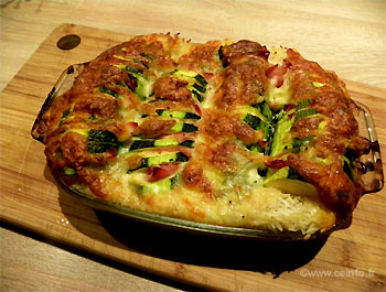 Recette Courgettes Orloff 