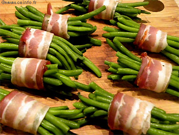 Recette Fagots de haricots verts frais 