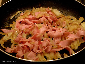 Recette Fèves au bacon 