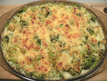 Recette Gratin de brocolis [très facile] 