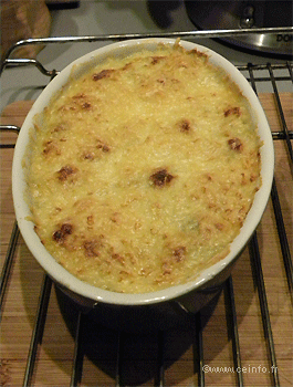 Recette Ecrasé de courgettes au gratin [recette facile et rapide] 