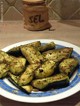 Recette Sauté de courgettes à la poêle 