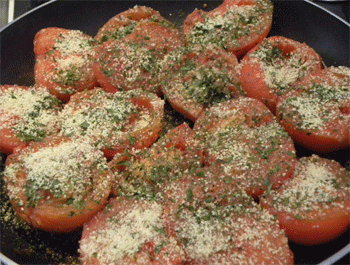 Recette Tomates à la Provençales - Recette [Niveau facile] 