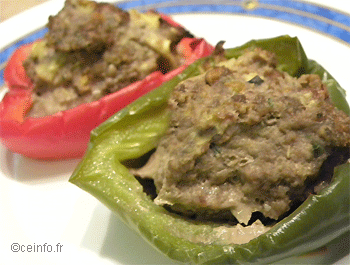 Recette Poivrons farcis - Recette [Facile] 