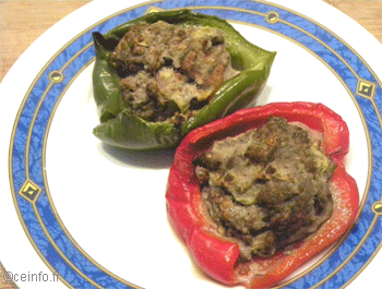 Recette Poivrons farcis - Recette [Facile] 