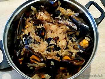 Recette Moules à la crème - Recette [facile] 