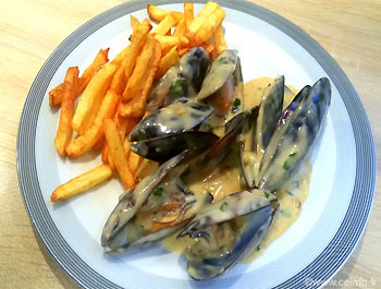 Recette Moules à la crème - Recette [facile] 