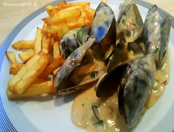 Recette Moules à la crème - Recette [facile] 