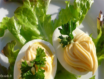 Recette Les œufs mayonnaise façon bistrot  [recette facile] 