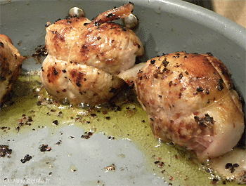 Recette Paupiettes de poulet aux carottes sautées 