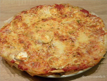 Recette Pizza 4 fromages - Recette 