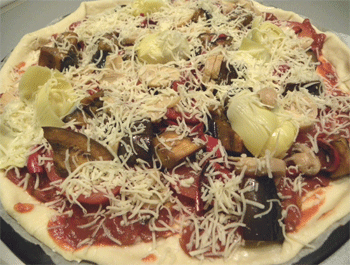 Recette Pizza 4 saisons - Recette [niveau facile] 