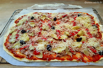 Recette Pâte à pizza façon pizzaïolo 